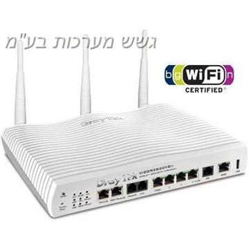 נתב אלחוטי N מאובטח Vigor2820n 